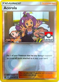 Acerola - 112a/147 (League Challenge) (112a) - League & Championship Cards (PR)