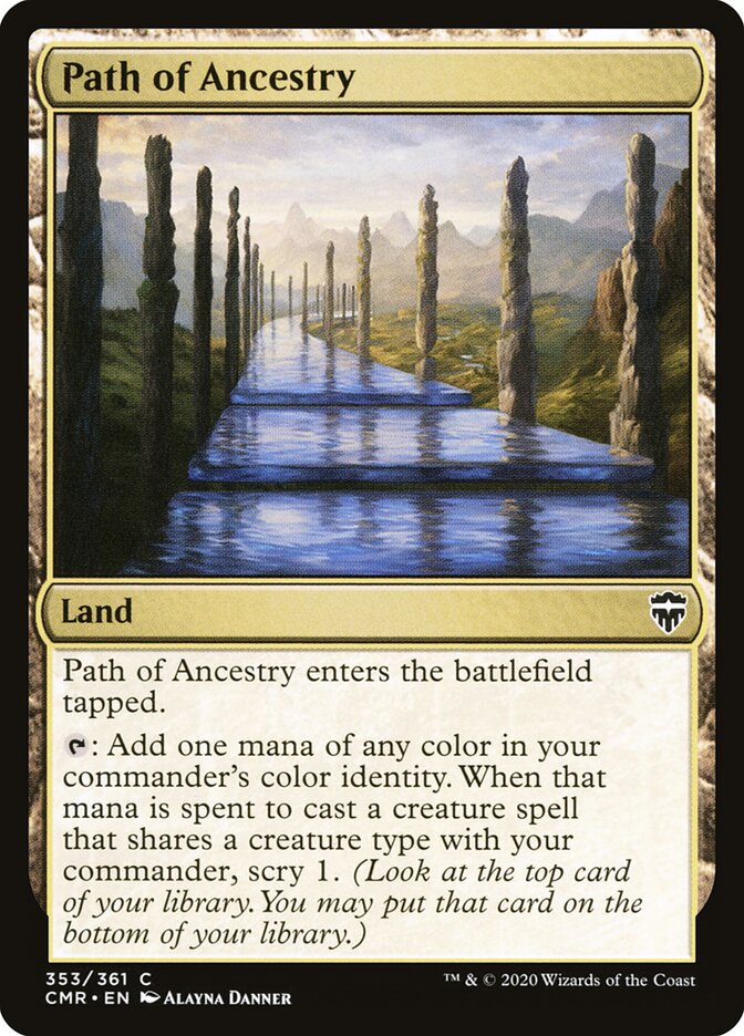 Path of Ancestry (353) - Commander Legends (CMR)