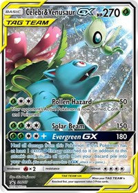 Celebi and Venusaur GX (SM167) - SM Promos (SMP)