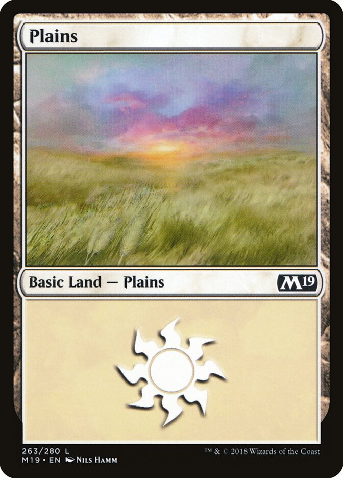Plains (263) - Core Set 2019 (M19)