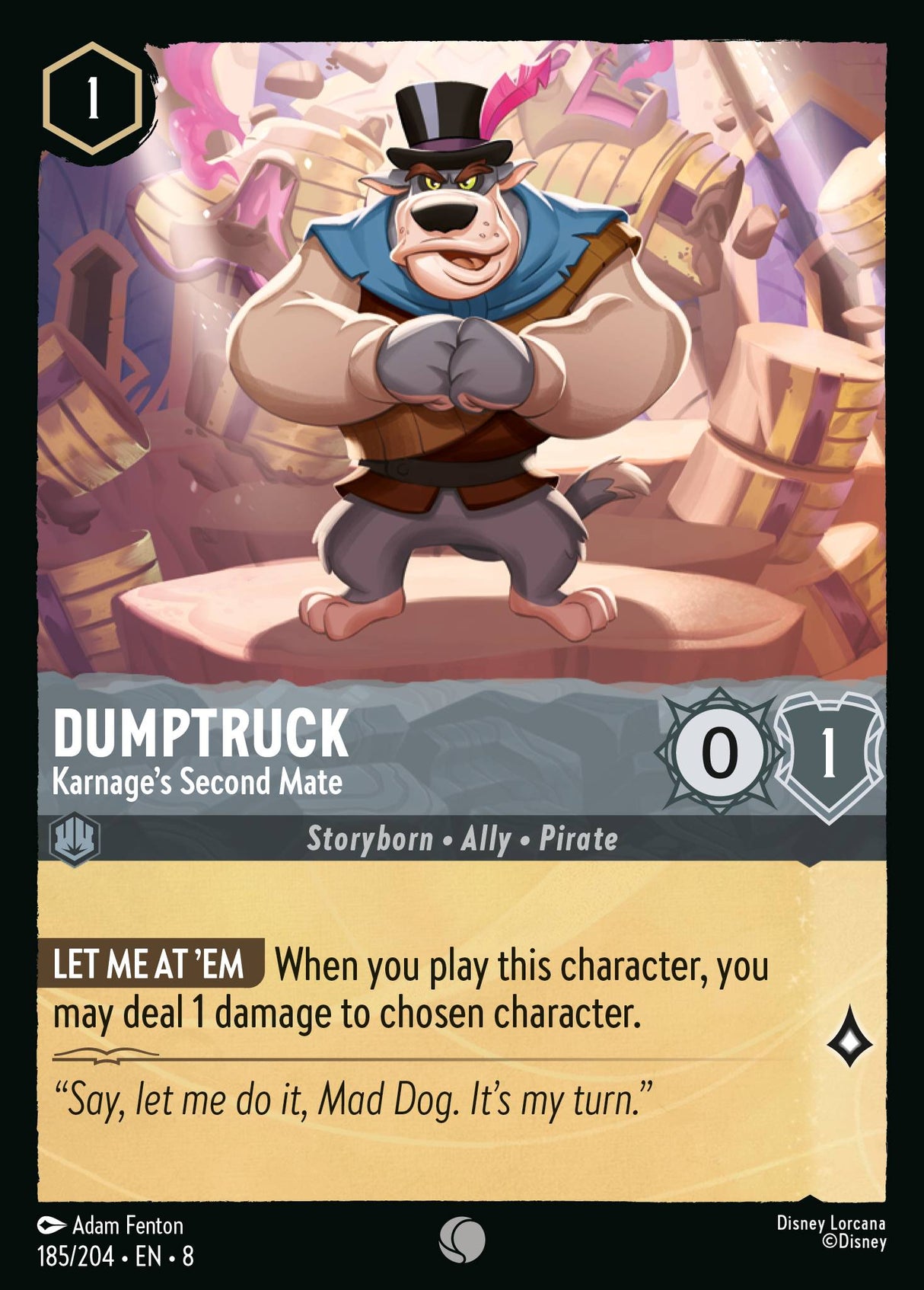 Dumptruck - Karnage's Second Mate - [Foil] Reign of Jafar (8)