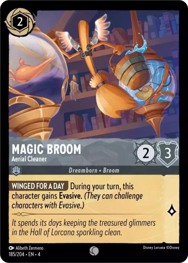 Magic Broom - Aerial Cleaner - [Foil] Ursula's Return (4)