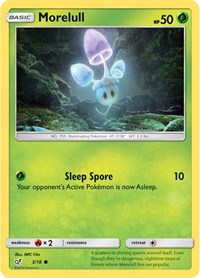 Morelull (Holo Common) (3) - Detective Pikachu (DEP)