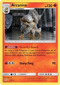 Arcanine (6) - Detective Pikachu (DEP)