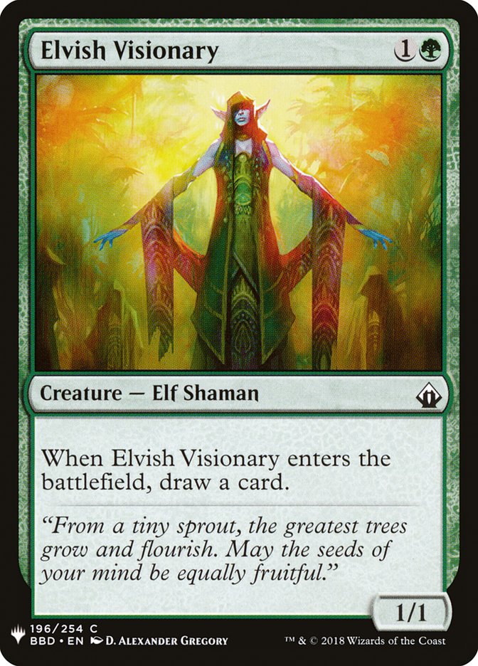 Elvish Visionary - The List (PLST)