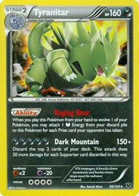 Tyranitar - 56/124 (Cosmos Holo) (56) - Miscellaneous Cards & Products (MCAP)
