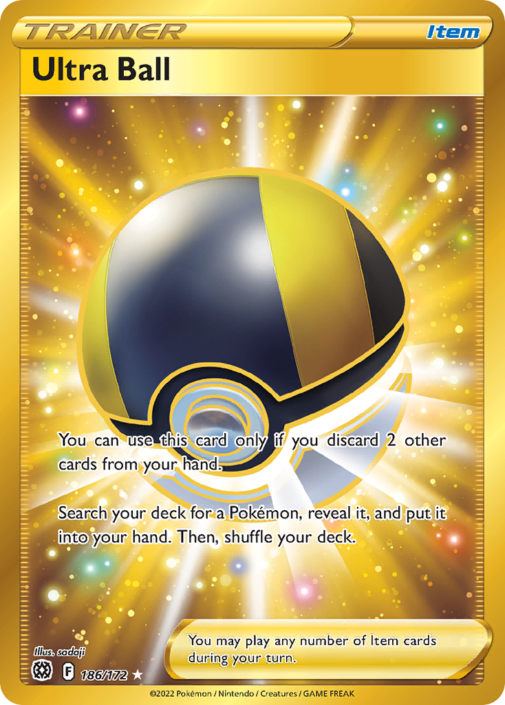 Ultra Ball (186/172) - [Secret Rare] Brilliant Stars (BRS)