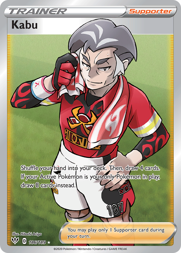 Kabu (186/189) - [Full Art] Darkness Ablaze (DAA)