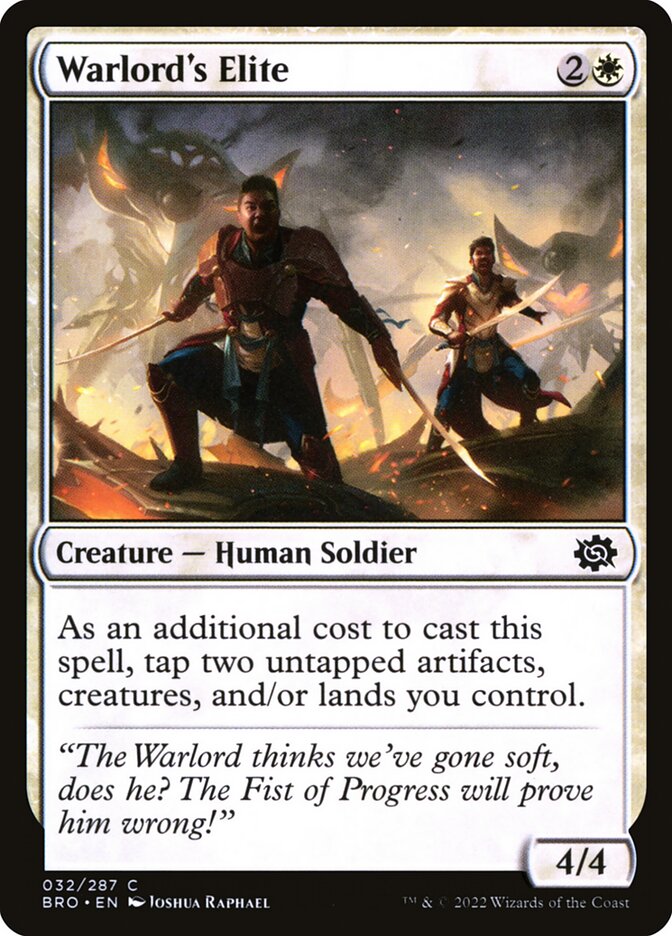 Warlord's Elite (32) - The Brothers' War (BRO)