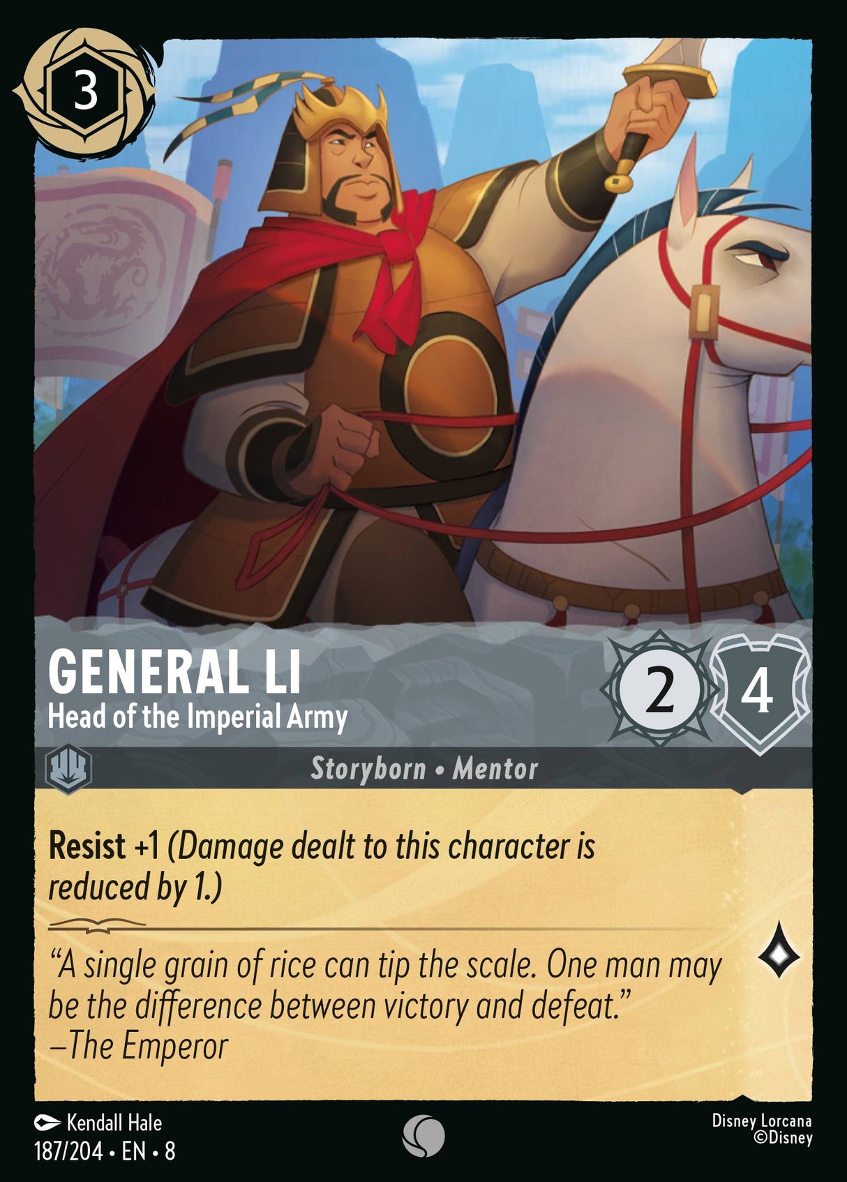 General Li - Head of the Imperial Army - [Foil] Reign of Jafar (8)