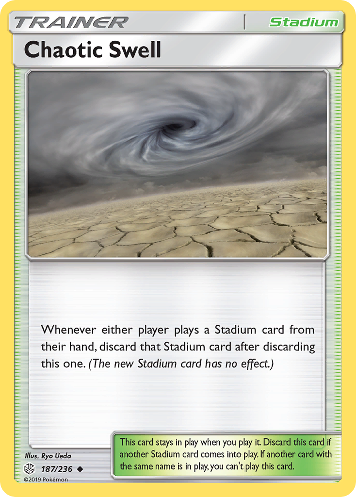 Chaotic Swell (187/236) - [Reverse Holo] Cosmic Eclipse (CEC)