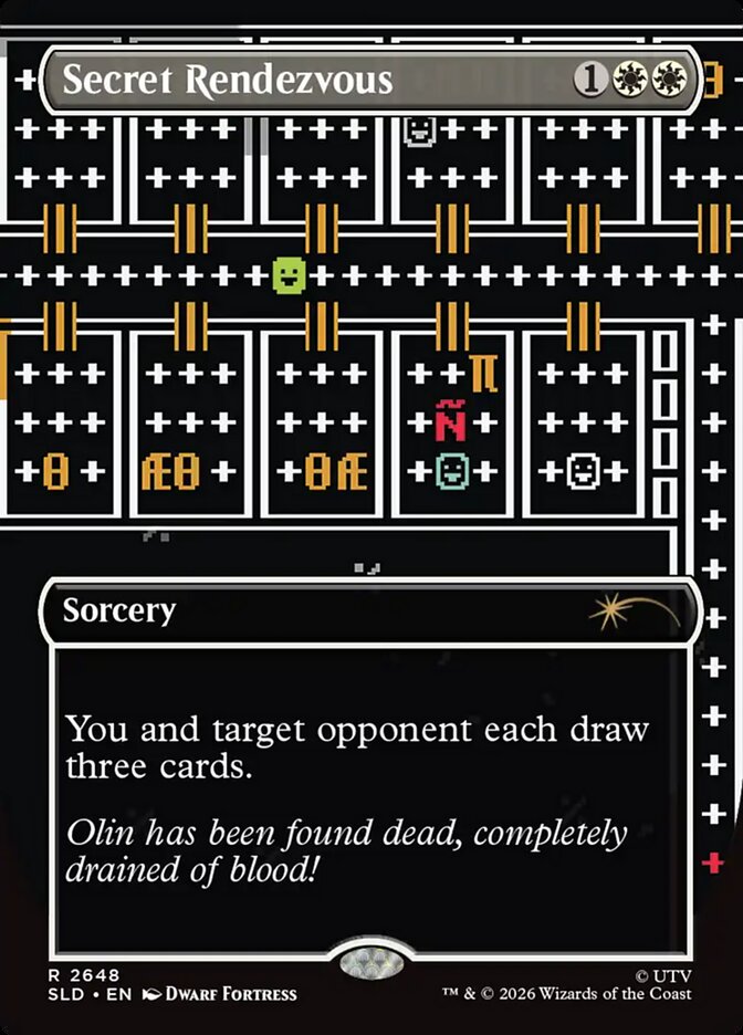 Secret Rendezvous (2648) - Secret Lair Drop (SLD)