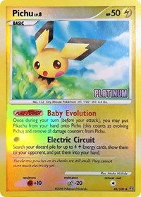 Pichu - 45/106 (45) - Burger King Promos (BKP)