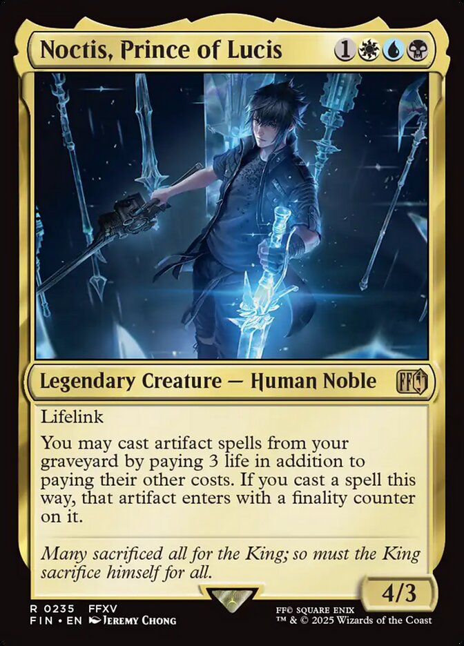 Noctis, Prince of Lucis (235) - [Foil] Final Fantasy (FIN)