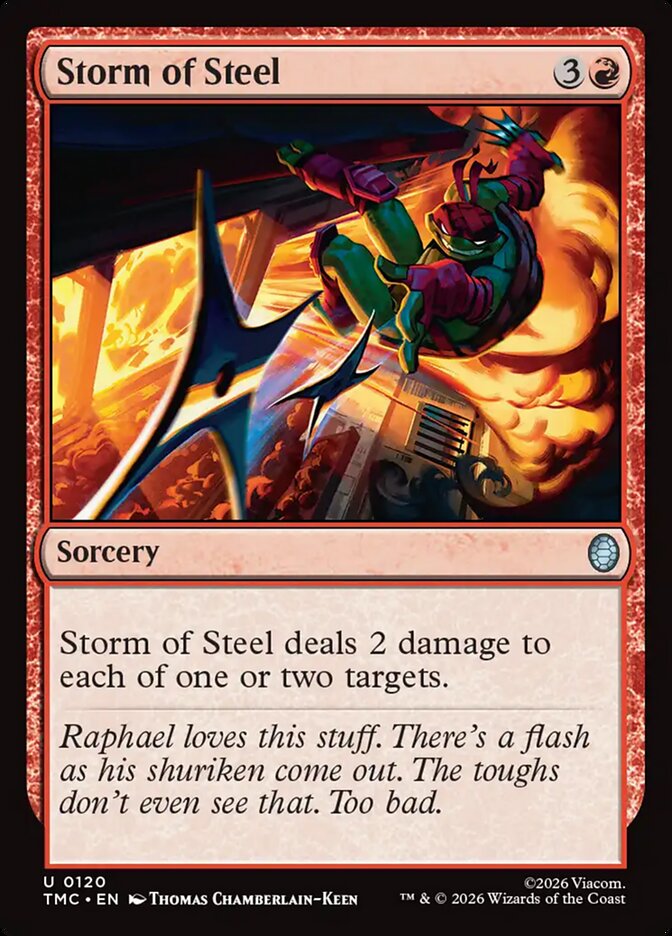 Storm of Steel (120) - Teenage Mutant Ninja Turtles Eternal (TMC)
