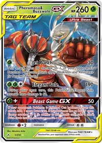 Pheromosa & Buzzwole GX (1) - SM - Unbroken Bonds (SM10)