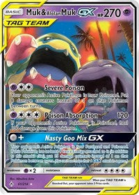 Muk & Alolan Muk GX (61) - SM - Unbroken Bonds (SM10)