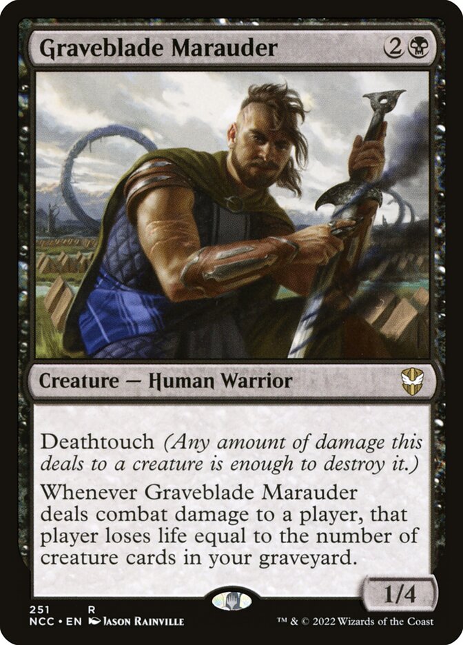 Graveblade Marauder (251) - New Capenna Commander (NCC)