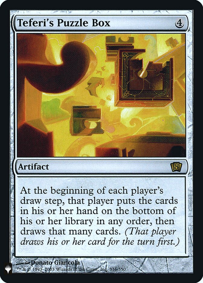 Teferi's Puzzle Box (8ED-316) - The List (PLST)