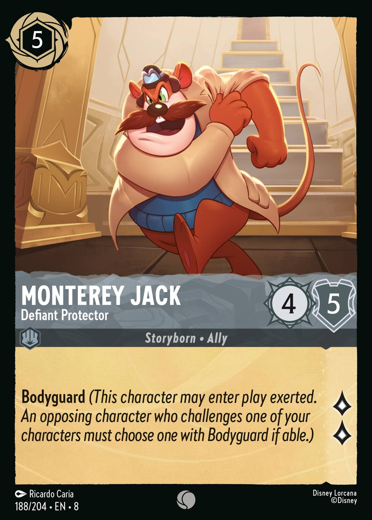 Monterey Jack - Defiant Protector - [Foil] Reign of Jafar (8)