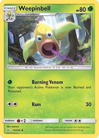Weepinbell (14) - SM - Unbroken Bonds (SM10)