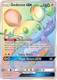 Dedenne GX (Secret) (219) - SM - Unbroken Bonds (SM10)