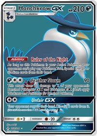 Honchkrow GX (Full Art) (202) - SM - Unbroken Bonds (SM10)