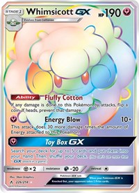 Whimsicott GX (Secret) (226) - SM - Unbroken Bonds (SM10)