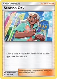 Samson Oak (185) - SM - Unbroken Bonds (SM10)
