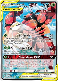 Pheromosa & Buzzwole GX (192) (Alternate Full Art) (192) - SM - Unbroken Bonds (SM10)