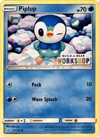Piplup - 32/156 (Build-A-Bear Workshop Exclusive) (32) - Miscellaneous Cards & Products (MCAP)