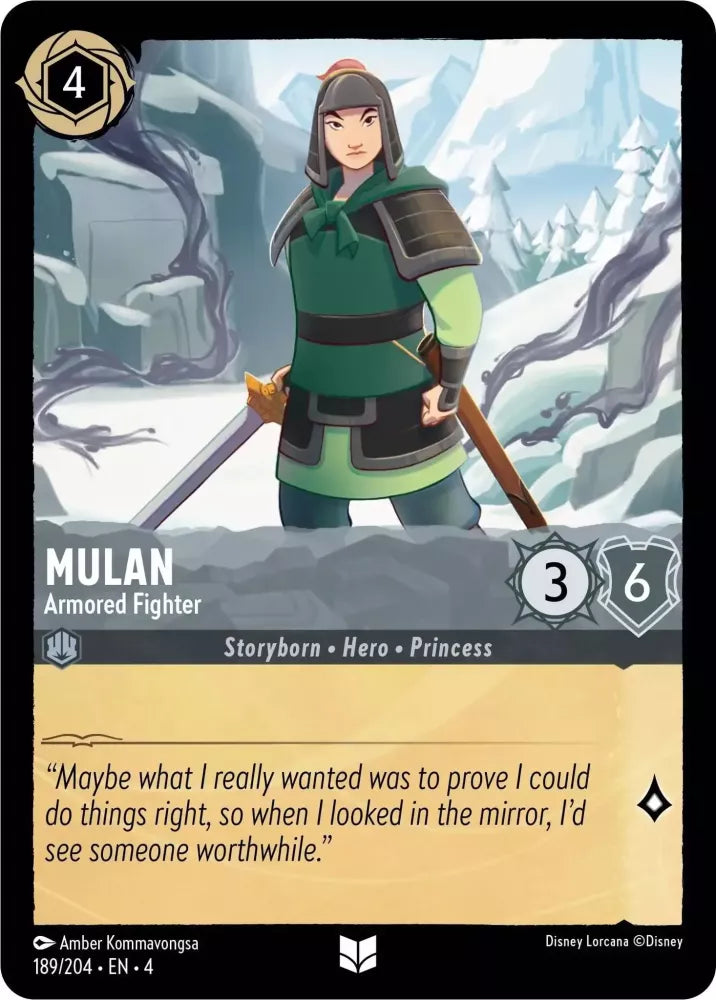 Mulan - Armored Fighter - [Foil] Ursula's Return (4)