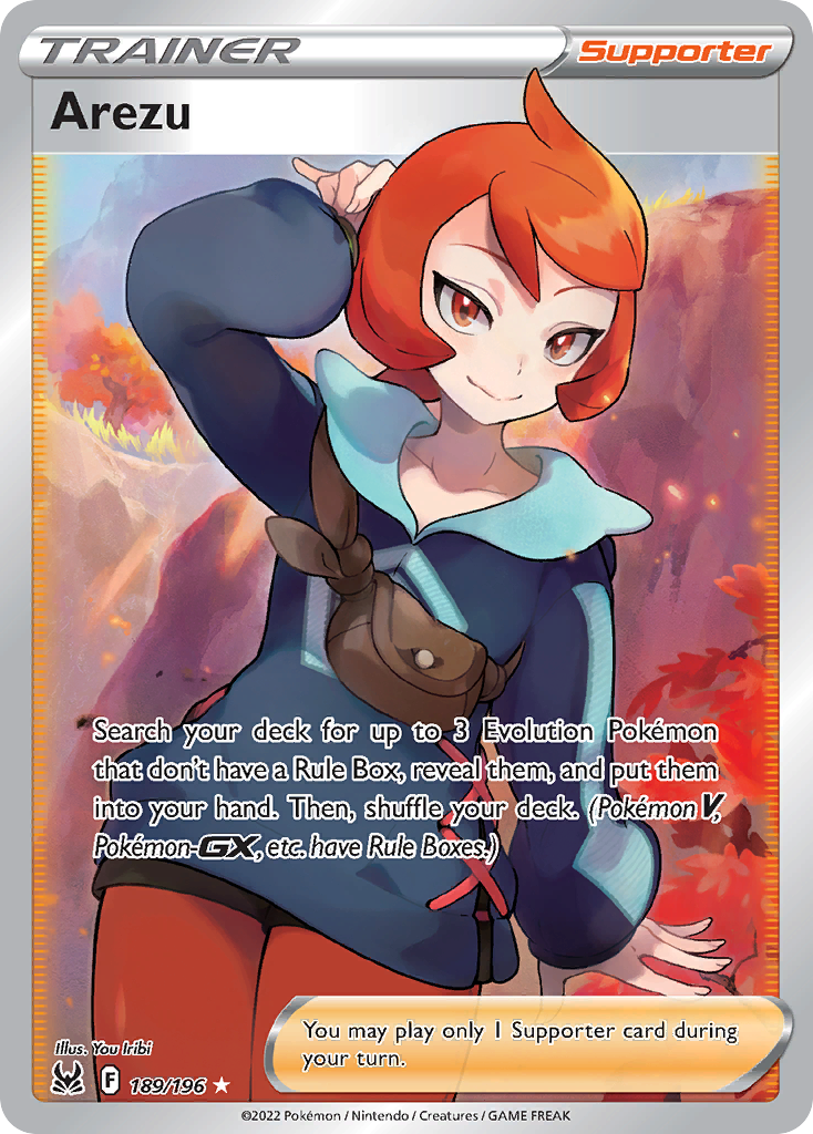 Arezu (189/196) - [Full Art] Lost Origin (LOR)
