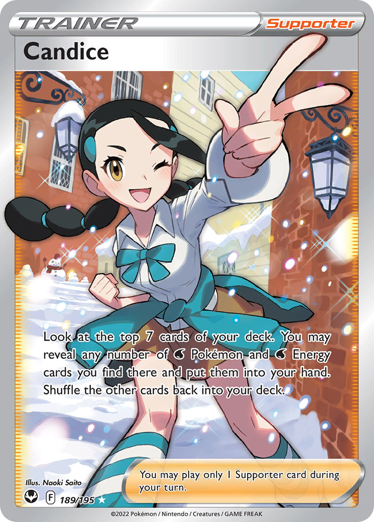 Candice (189/195) - [Full Art] Silver Tempest (SIT)