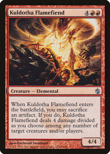Kuldotha Flamefiend (69) - Mirrodin Besieged (MBS)