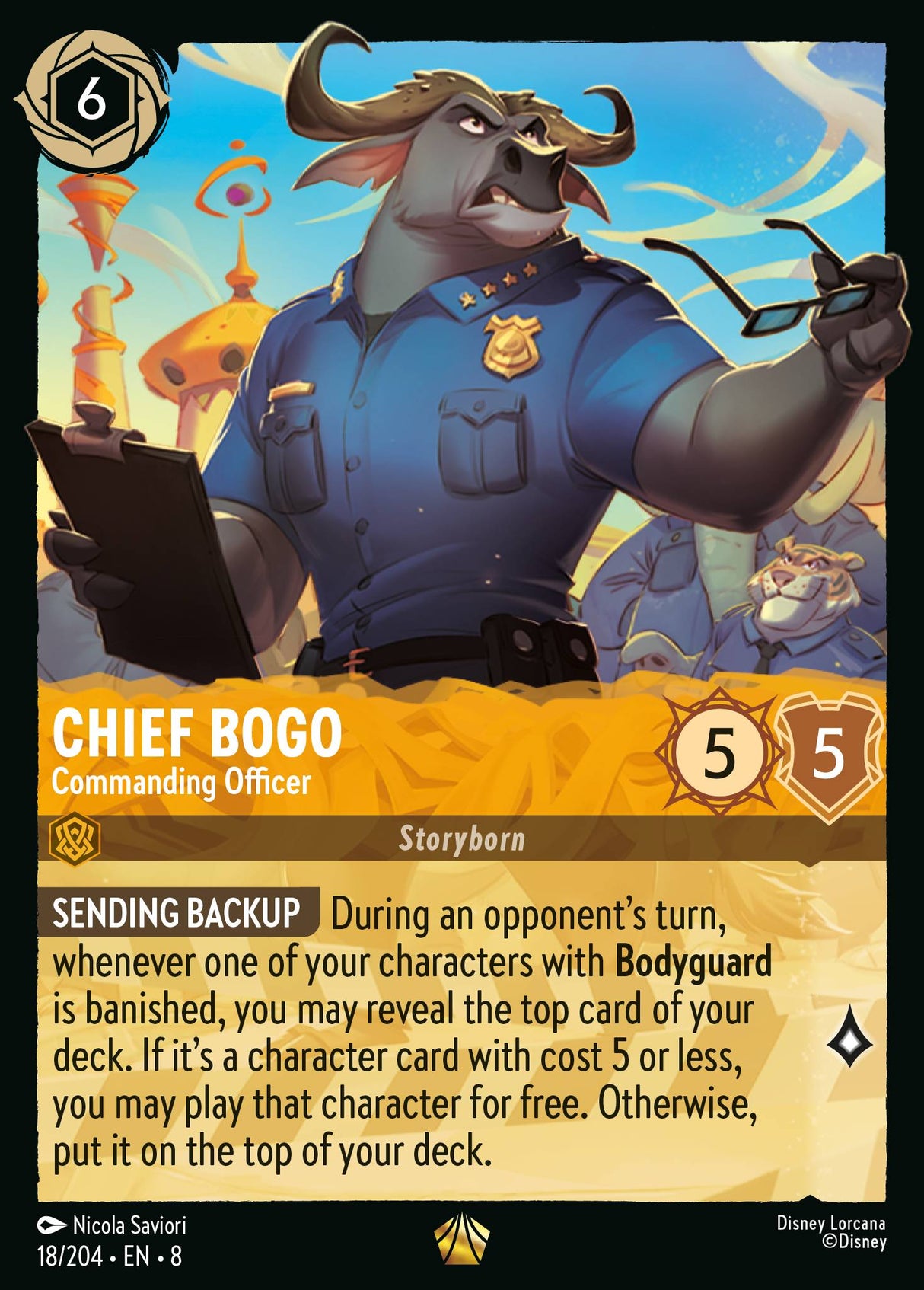 Chief Bogo - Commanding Officer - Reign of Jafar (8)