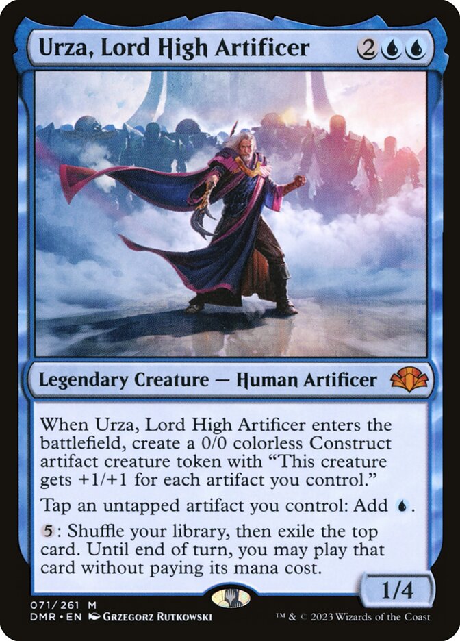 Urza, Lord High Artificer (71) - Dominaria Remastered (DMR)