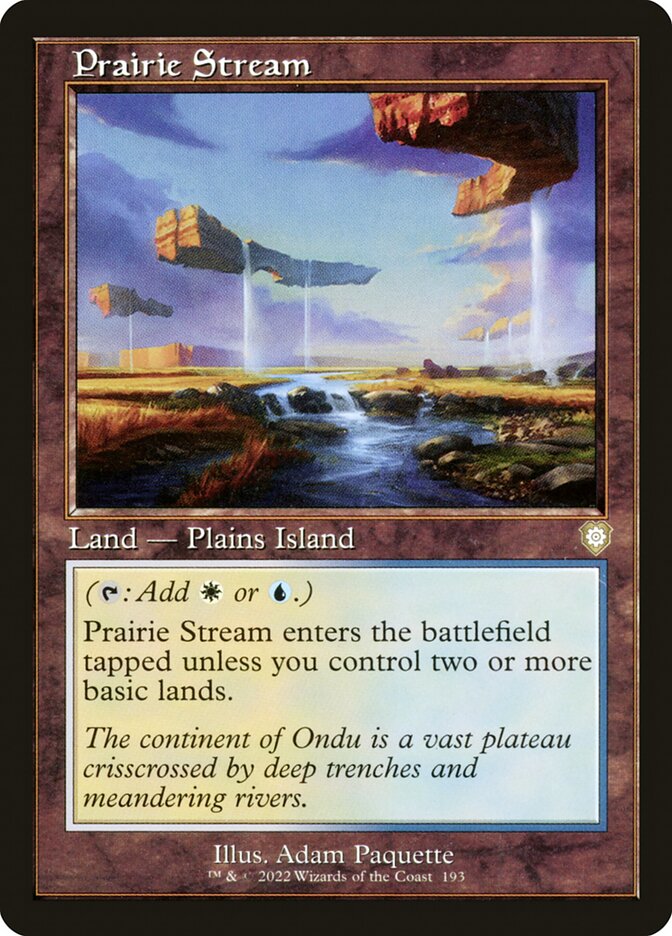 Prairie Stream (193) - The Brothers' War Commander (BRC)