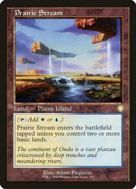 Prairie Stream (193) - The Brothers' War Commander (BRC)