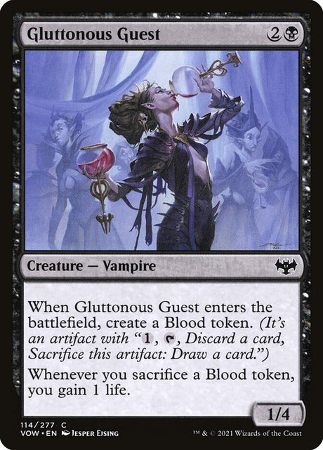 Gluttonous Guest (114) - Innistrad: Crimson Vow (VOW)