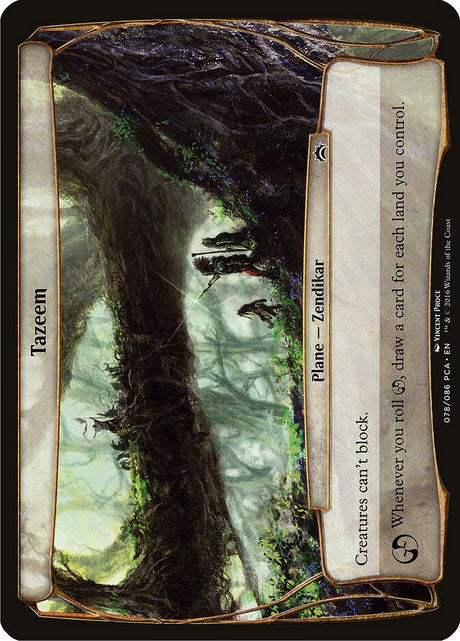 Tazeem (78) - Planechase Anthology Planes (OPCA)