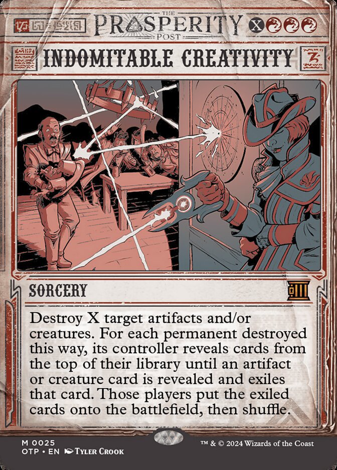 Indomitable Creativity (25) - Breaking News (OTP)