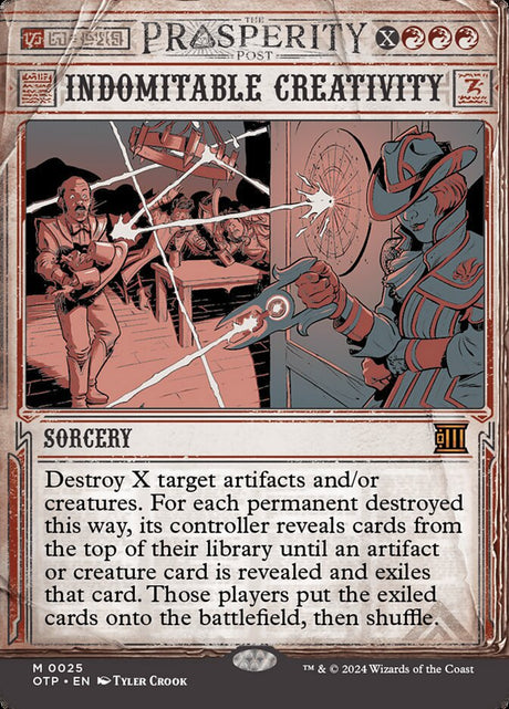 Indomitable Creativity (25) - Breaking News (OTP)
