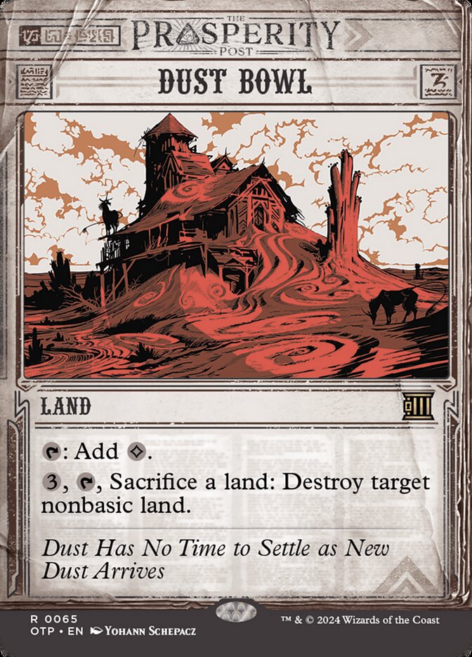 Dust Bowl - [Foil, Showcase] Breaking News (OTP)