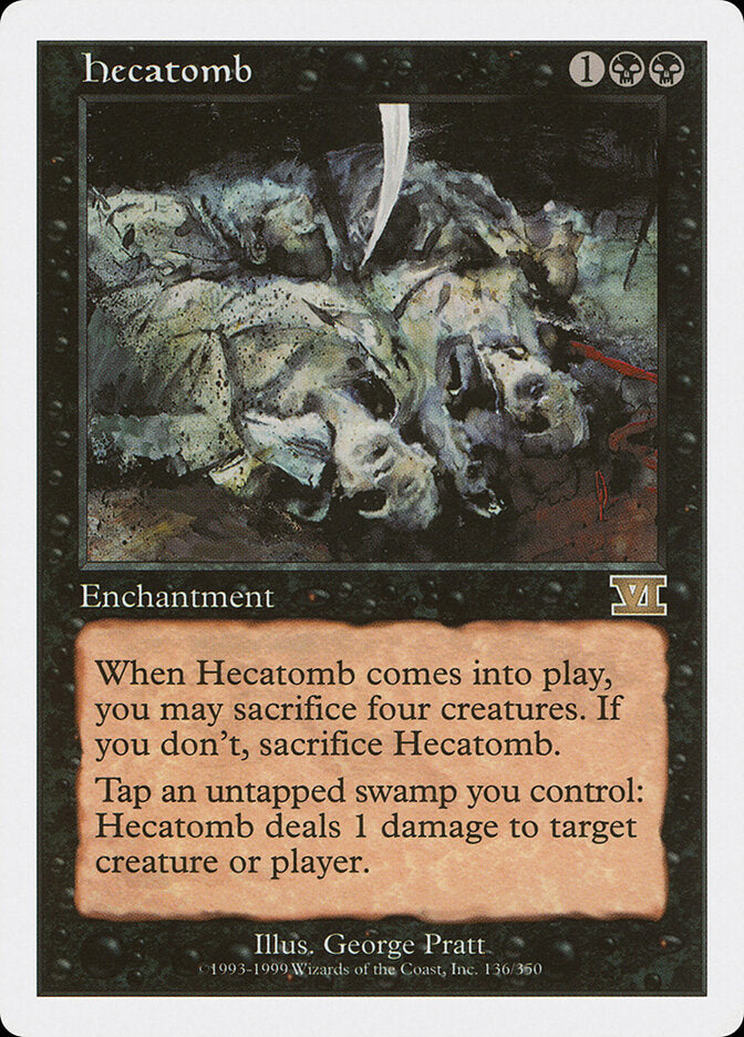 Hecatomb (136) - Classic Sixth Edition (6ED)