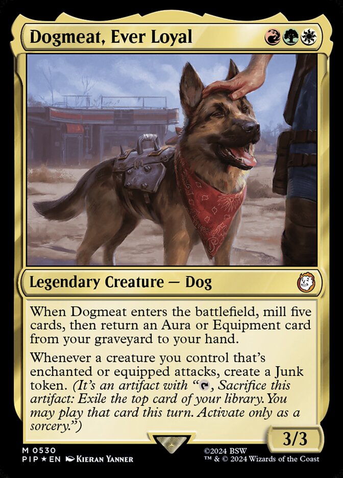 Dogmeat, Ever Loyal - [Surge Foil] Fallout (PIP)