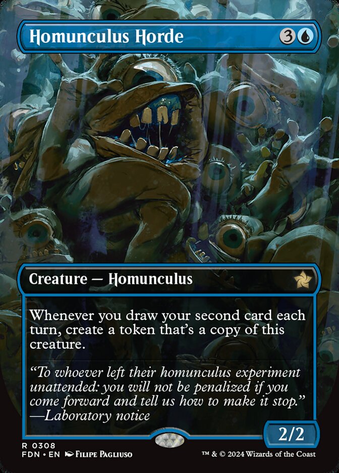 Homunculus Horde - [Borderless] Foundations (FDN)