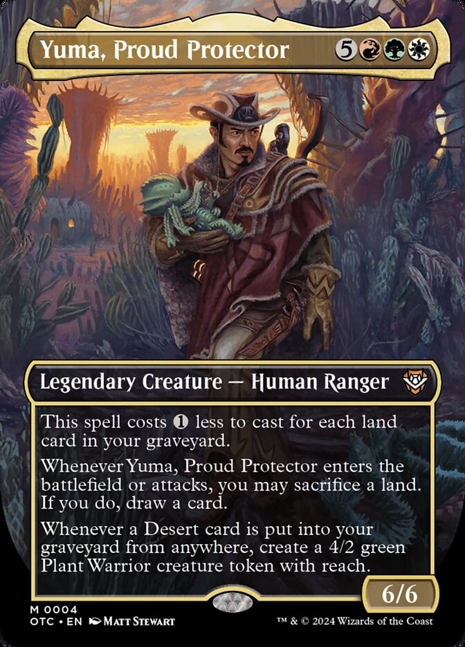 Yuma, Proud Protector (4) - Outlaws of Thunder Junction Commander (OTC)