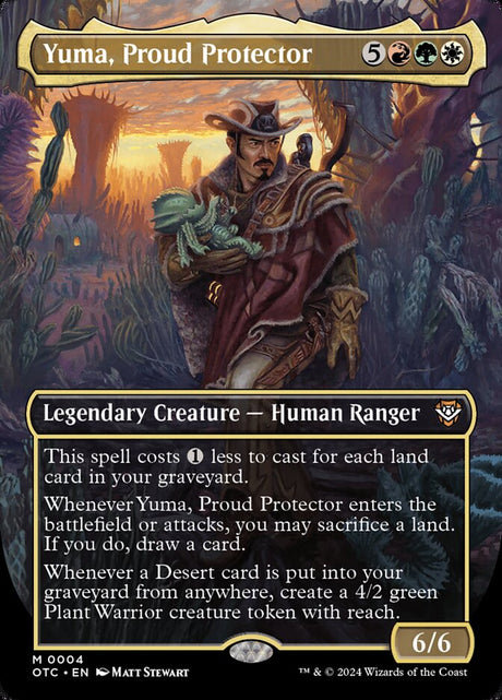 Yuma, Proud Protector (4) - Outlaws of Thunder Junction Commander (OTC)