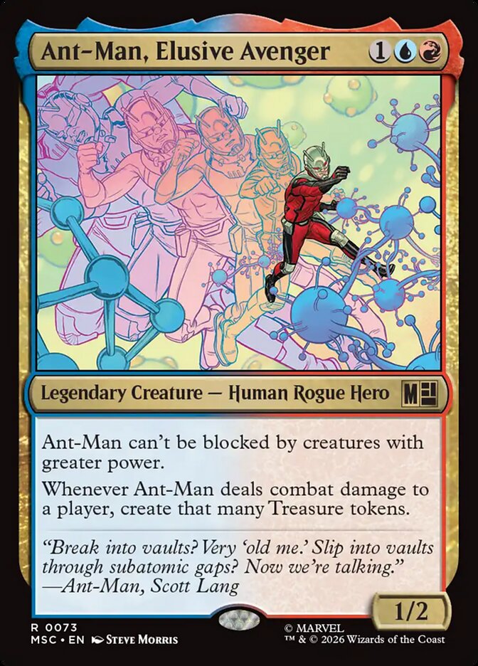Ant-Man, Elusive Avenger (73) - Marvel Super Heroes Commander (MSC)